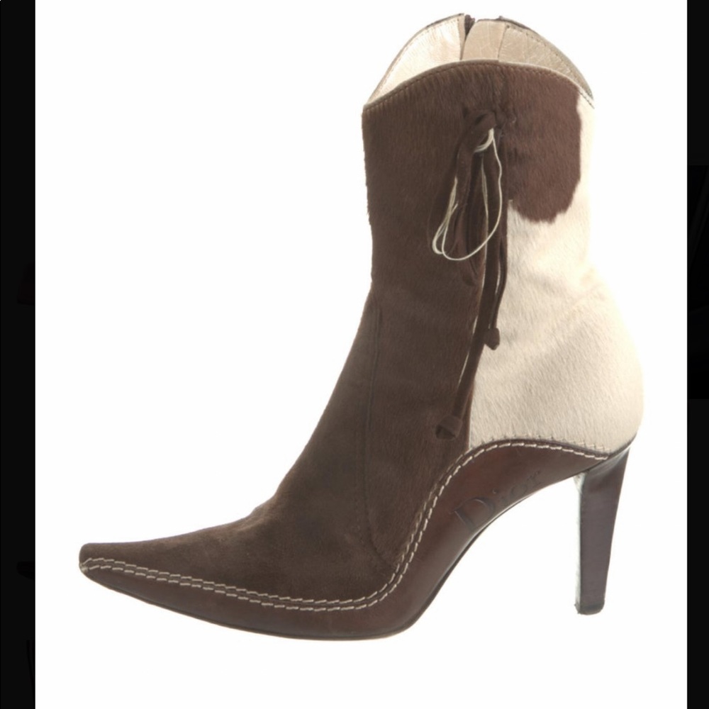 Vintage Christian Dior Western Boots